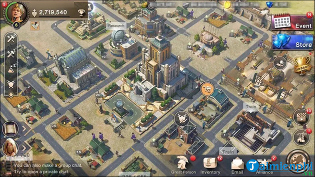 meo cai civilization reign of power tren dien thoai