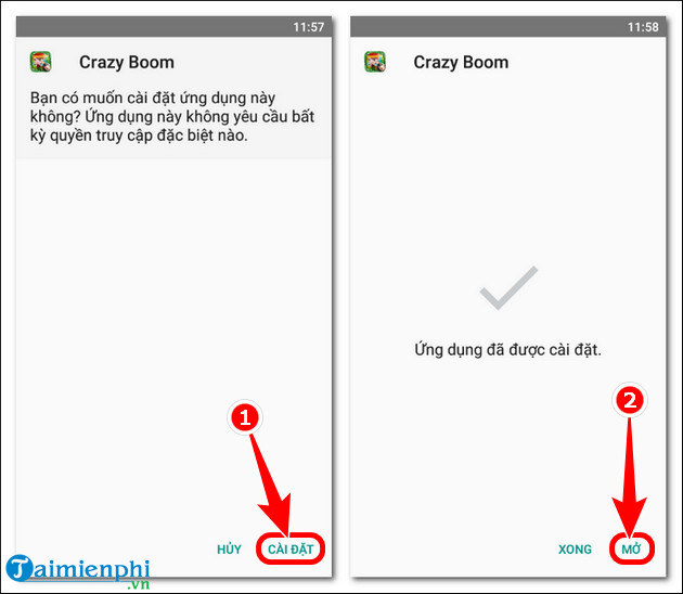 how to play crazy boom on android