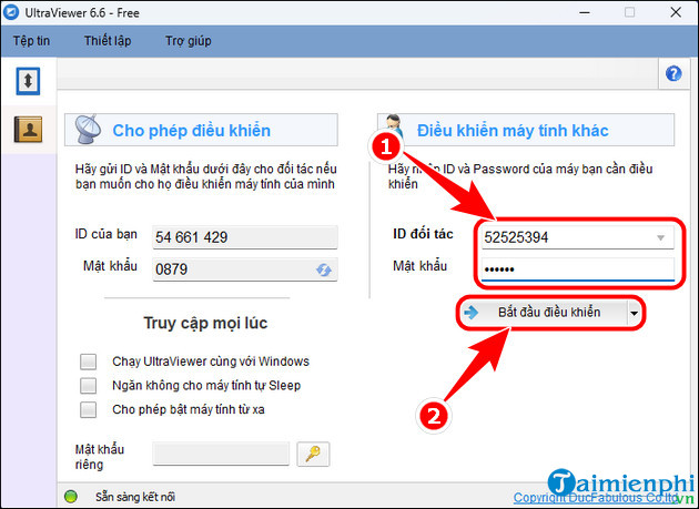 cach cai ultraviewer moi nhat tren laptop