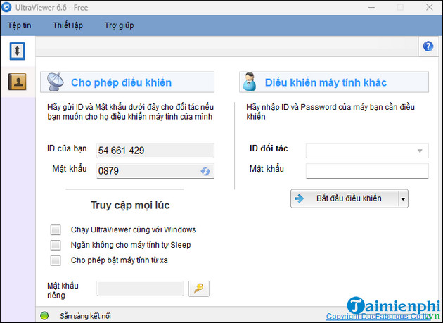 cach cai dat ultraviewer moi nhat tren may tinh