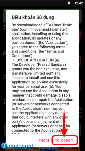 huong dan cach tai taximet tren android