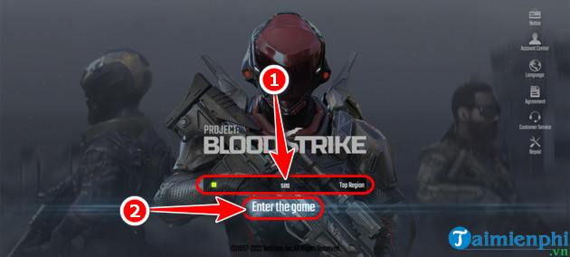 How to play Project BloodStrike for everyone