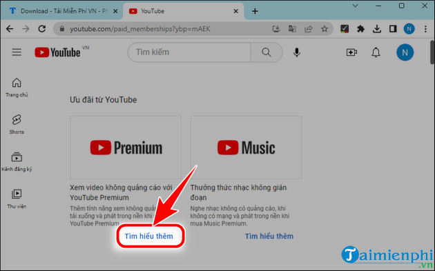 dang ky youtube premium nhan 1 thang mien phi