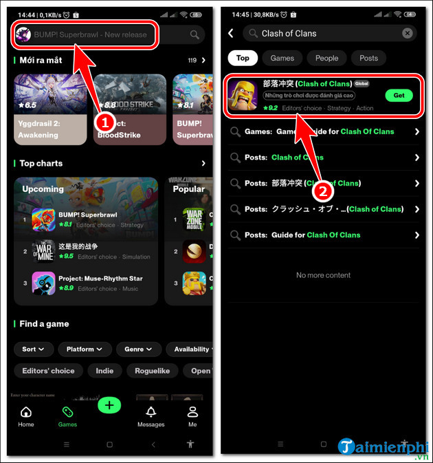 cach cai taptap tren android tai game