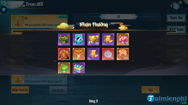 nhap code game thien long kiem 2 tren Android iOS