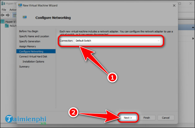 cach tao may ao bang hyper-v tren win 11
