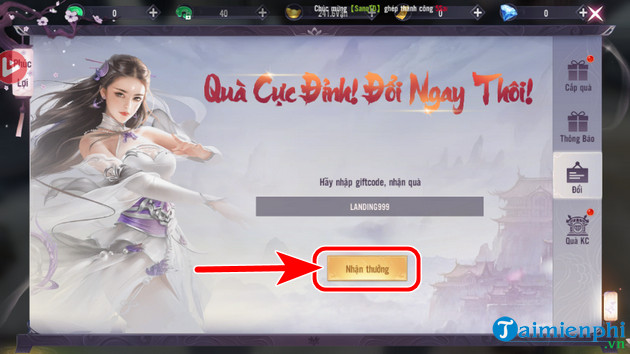  chiến giới 4d giftcode game