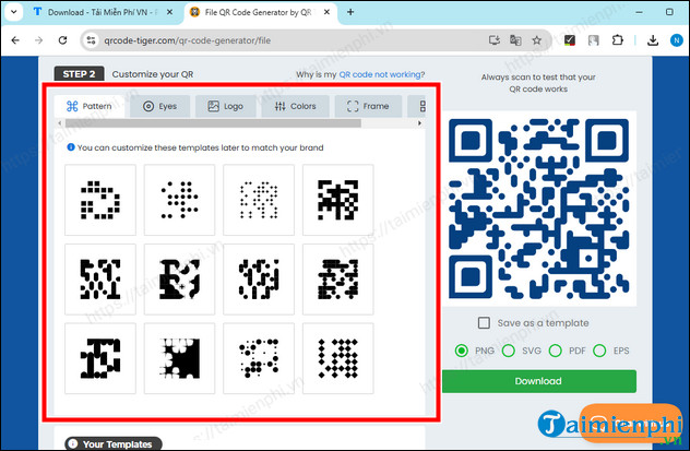 cach tao ma qr cho tai lieu 6