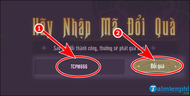 code Thái Cổ Phong Ma tân thủ mới nhất