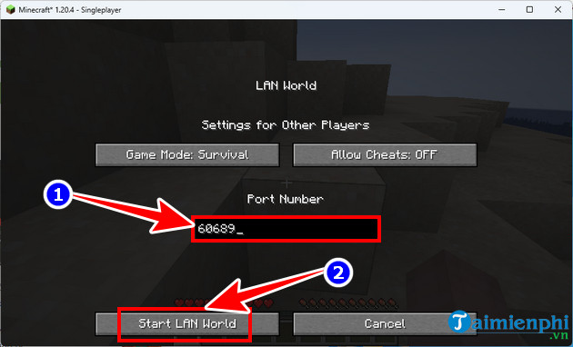 cach choi minecraft qua mang lan 7