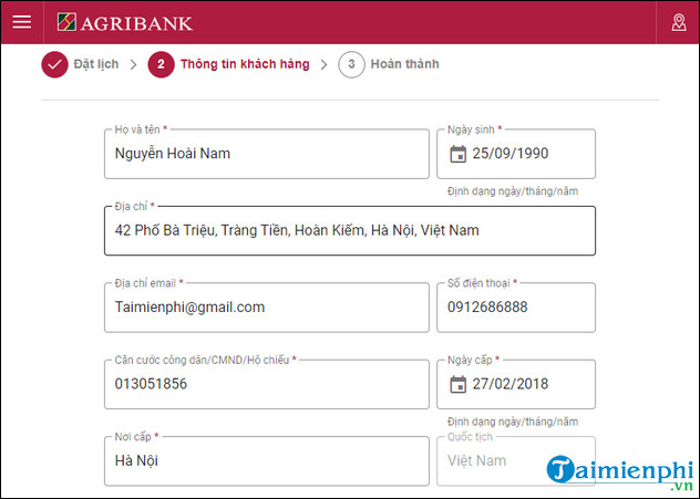 cach dang ky mua vang mieng sjc online Agribank