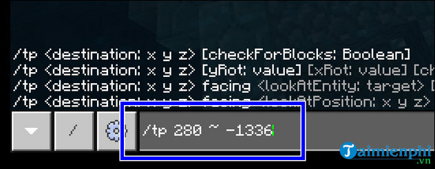 Cách dùng lệnh locate trong Minecraft tìm quần thể, kỳ quan 21 cach su dung lenh locate trong minecraft 11