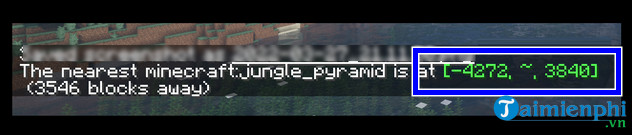 Cách dùng lệnh locate trong Minecraft tìm quần thể, kỳ quan 17 cach su dung lenh locate trong minecraft 7