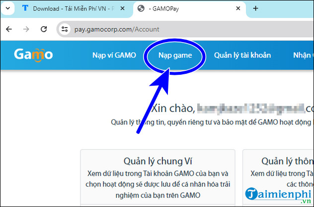 huong dan nap game silkroad origin mobile 3