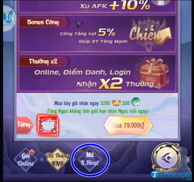 ai tu tien tuyet voi code game