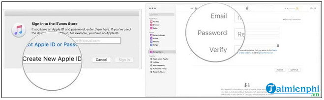 Cách tạo tài khoản iCloud trên Macbook