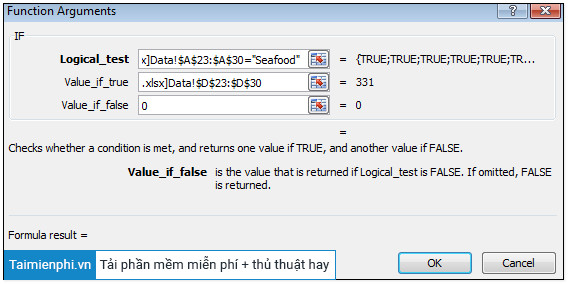 Lỗi thường gặp khi sử dụng hàm SUMIF trong Excel