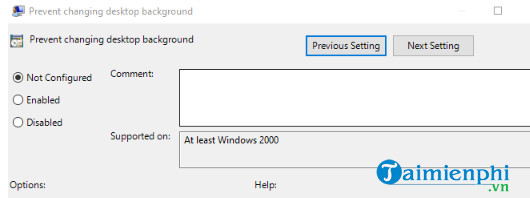 Cách sửa lỗi không cài được hình nền laptop trên Windows 10