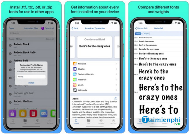 Top Ứng Dụng Font Chữ Đẹp Cho Iphone Miễn Phí Và Có Phí