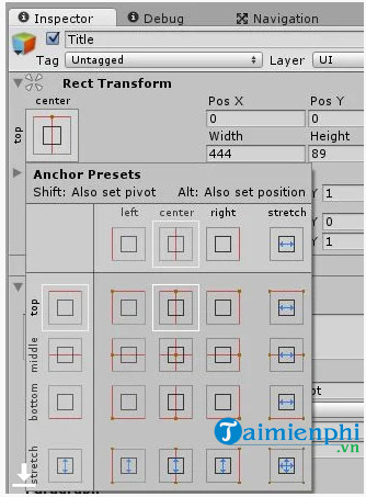 cach tao ung dung android su dung unity 36