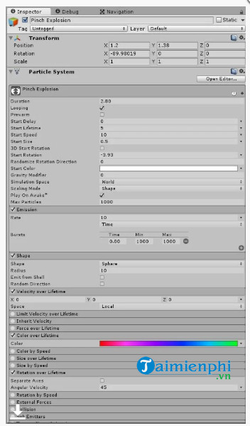 cach tao ung dung android su dung unity 9