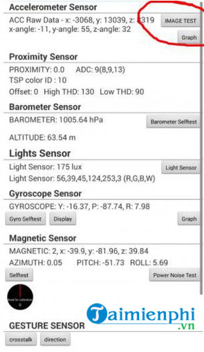 Lệnh Test máy Samsung, kiểm tra màn hình, cảm ứng, loa, rung, camera,...