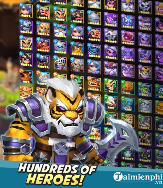 cach kiem tuong 5 sao taptap heroes nhanh nhat cho nguoi moi