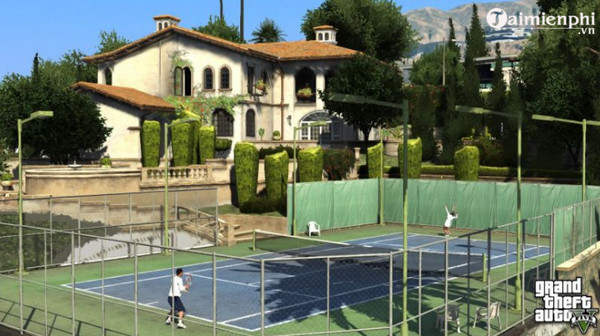 but the location of the tennis game in gta5 can be known
