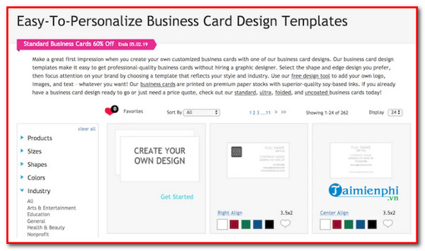 top website to design business card online free of charge