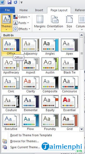 word 2010 va bo cai chuan 