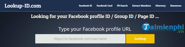 Find your facebook id