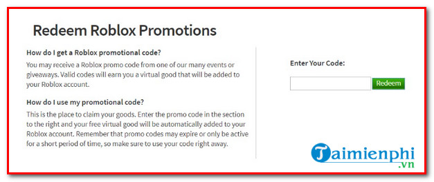 Code Roblox Cach Nhận Va Nhập Giftcode Game Roblox - cho tài khoản nạp robux free