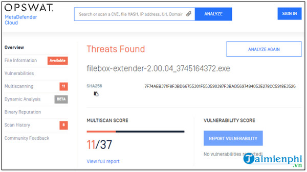 nhung website kiem tra virus online hieu qua
