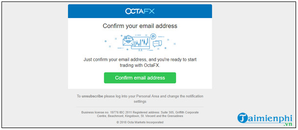 Hướng dẫn mở tài khoản giao dịch OctaFX
