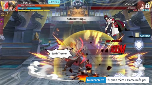 game giong brawlhalla tren android