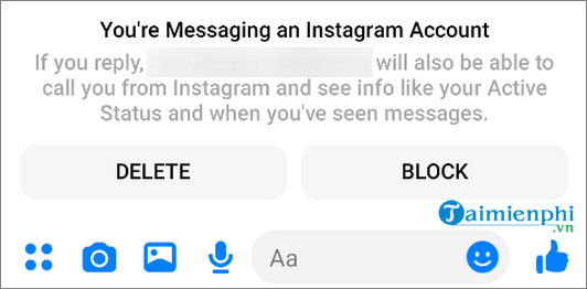 How to send messenger messages on instagram