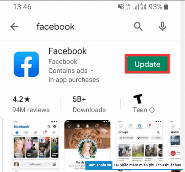fix the problem of facebook error on android phones