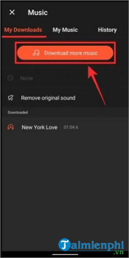 Cách ghép nhạc, chèn nhạc vào video trên Android bằng VideoShow
