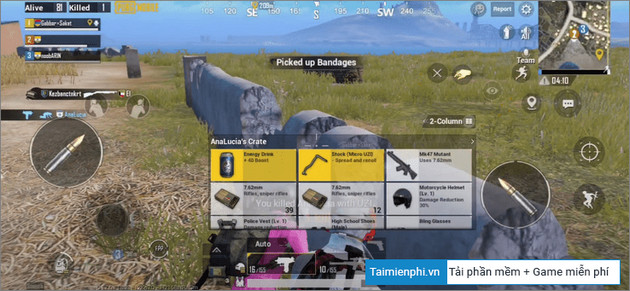 how to access the internal storage in pubg mobile