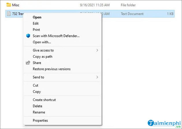 cach mang menu chuot phai tren windows 11 ve windows 10