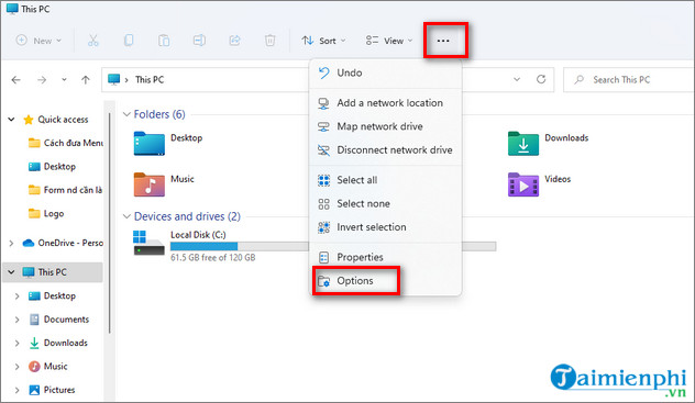 huong dan dua menu chuot phai windows 10 len windows 11