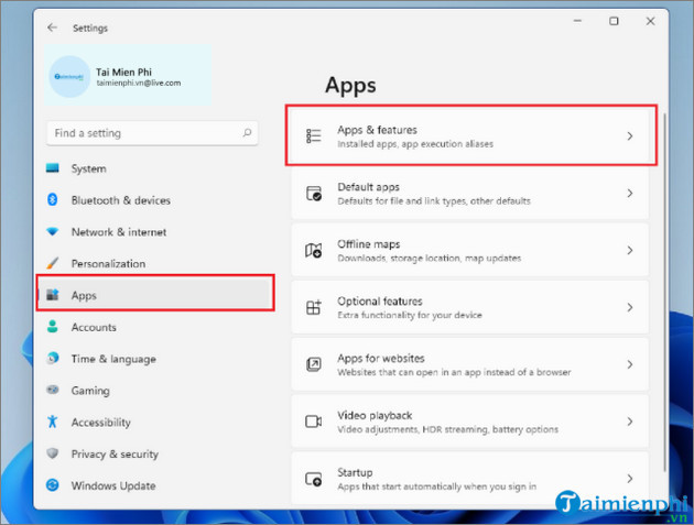 cach tat ung dung an tren windows 11
