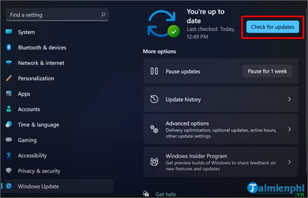 update driver Windows 11
