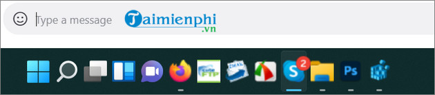 cach thay doi kich thuoc giao dien Taskbar Windows 11