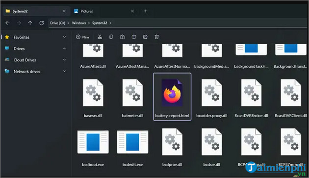 cach kiem tra do chai pin tren laptop windows 11