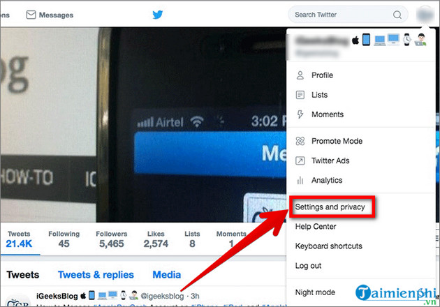 how to connect facebook page with twitter