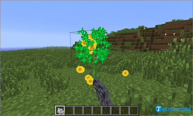 meow in flowers in Minecraft