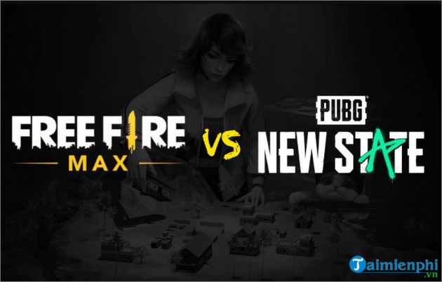 Compare and contrast the difference between pubg new state and free fire max