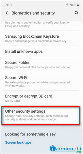 Cách bảo mật Samsung Galaxy A12 an toàn