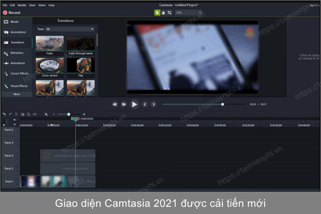 Link tải Camtasia 2021 cho máy tính Windows, Mac